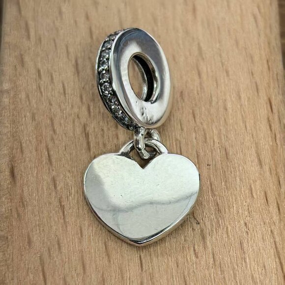 Pandora Copenhagen Heart Charm Pendant, S925 Silver Bracelets - Picture 2 of 4